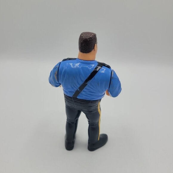 1990 WWF Hasbro Series 1 Big Boss Man Action Figure - Picture 3 of 4